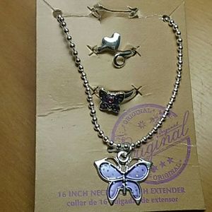 Kids necklace and rings